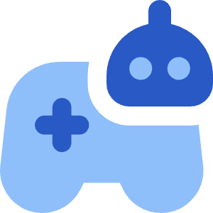 Ai Gaming Robot Icon from Core Flat Set