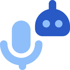 Ai Generate Voice Robot 2 Icon from Core Flat Set