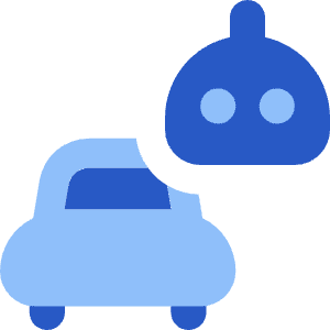 Ai Vehicle Robot 2 Icon from Core Flat Set