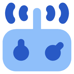 Drone Controller Icon from Core Flat Set