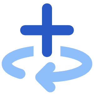 Line Arrow Rotate All Axis Right Icon from Core Flat Set