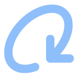 Line Arrow Rotate Diagonal Right 2 Icon from Core Flat Set