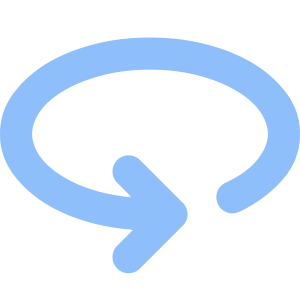 Line Arrow Rotate Horizontal Left Icon from Core Flat Set