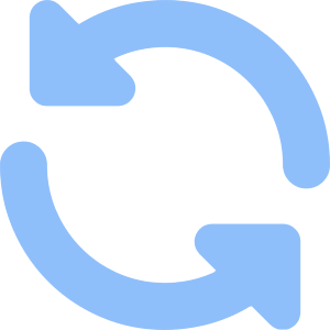 Triangle Arrow Synchronize 1 Icon from Core Flat Set