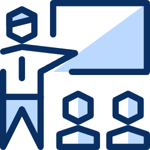 Presentation 2 Icon from Cyber Duotone - Free Set