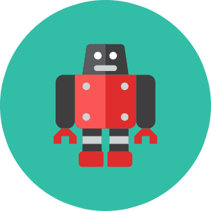 Robot Icon from Kameleon Colors - Free Set