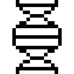 School Science Dna Icon from Pixel - Free Set