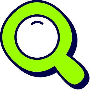 Search Icon from Stickies Duo - Free Set