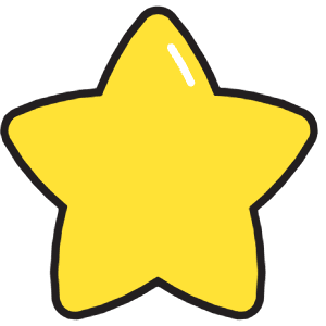 Star Icon from Stickies Colors - Free Set
