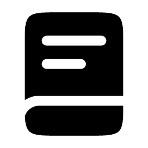 Book Icon from Solar Bold Set