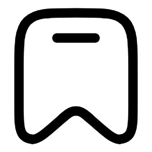 Bookmark Icon from Solar Linear Set