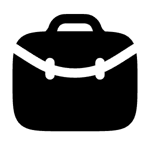 Case Minimalistic Icon from Solar Bold Set