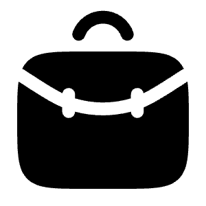 Case Round Minimalistic Icon from Solar Bold Set