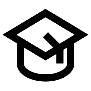 Graduate Icon from Atlas Line Set