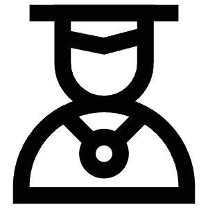 Graduation Icon from Atlas Line Set