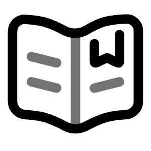 Notebook Bookmark Icon from Solar Line Duotone Set