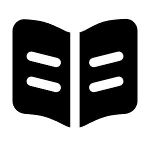 Notebook Icon from Solar Bold Set