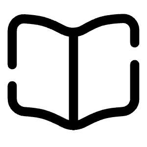 Notebook Minimalistic Icon from Solar Broken Set