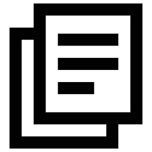 Papers Lines Icon from Atlas Line Set