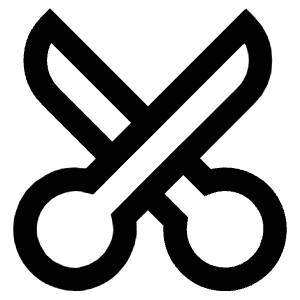 Scissor Icon from Atlas Line Set