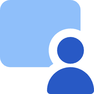 Screen Sharing Tutorial Icon from Core Flat Set