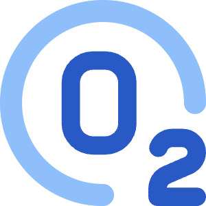 Oxygen Icon from Core Flat Set