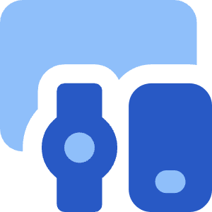 Device Phone Watch Tablet Icon from Core Flat Set