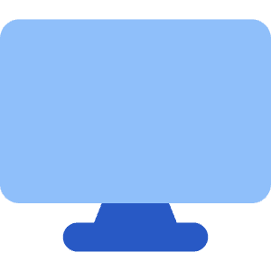 Screen 1 Icon from Core Flat Set