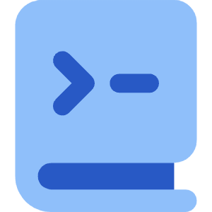 Programming Book Icon from Core Flat Set