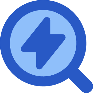 Search Quick Action Icon from Core Flat Set