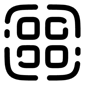 Code Scan Icon from Solar Broken Set