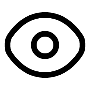 Eye Icon from Solar Linear Set