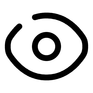 Eye Icon from Solar Broken Set