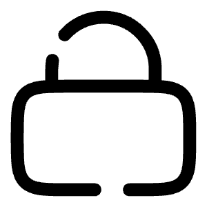 Lock Icon from Solar Broken Set