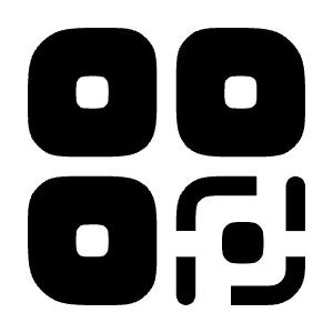 QR Code Icon from Solar Bold Set