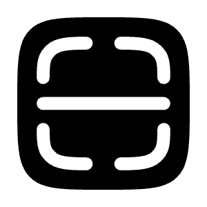 Scanner Icon from Solar Bold Set