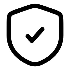 Shield Check Icon from Solar Linear Set