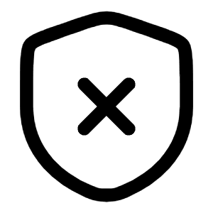 Shield Cross Icon from Solar Linear Set