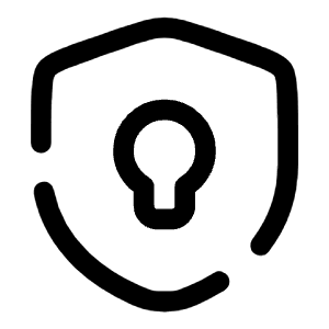 Shield Keyhole Icon from Solar Broken Set