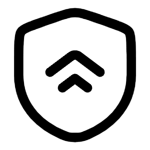 Shield Up Icon from Solar Linear Set