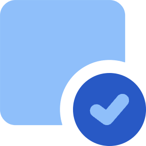 Select App Object Mark Icon from Core Flat Set