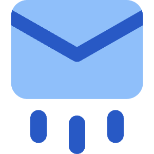 Mail Send Icon from Core Flat Set