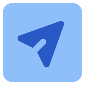 Send Email Square Icon from Core Flat Set