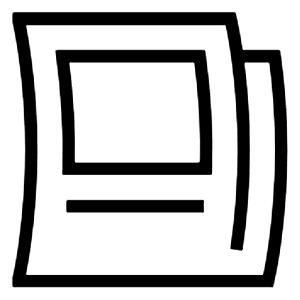 Newspapers Icon from Guidance – Free Set