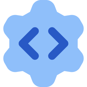 Cog Source Code Gear Icon from Core Flat Set