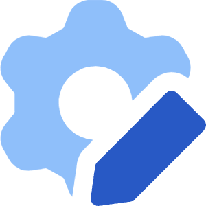 Customization Settings Gear Icon from Core Flat Set