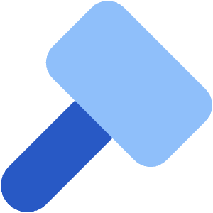 Hammer Icon from Core Flat Set