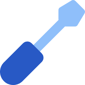 Screwdriver Icon from Core Flat Set
