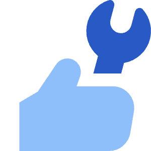 Wrench Hand Icon from Core Flat Set