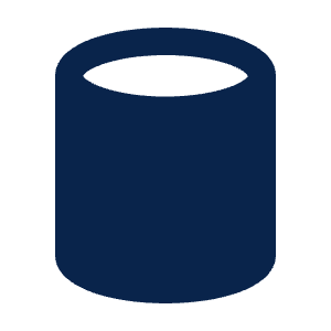 Cylinder Fill Icon from Mingcute Fill Set